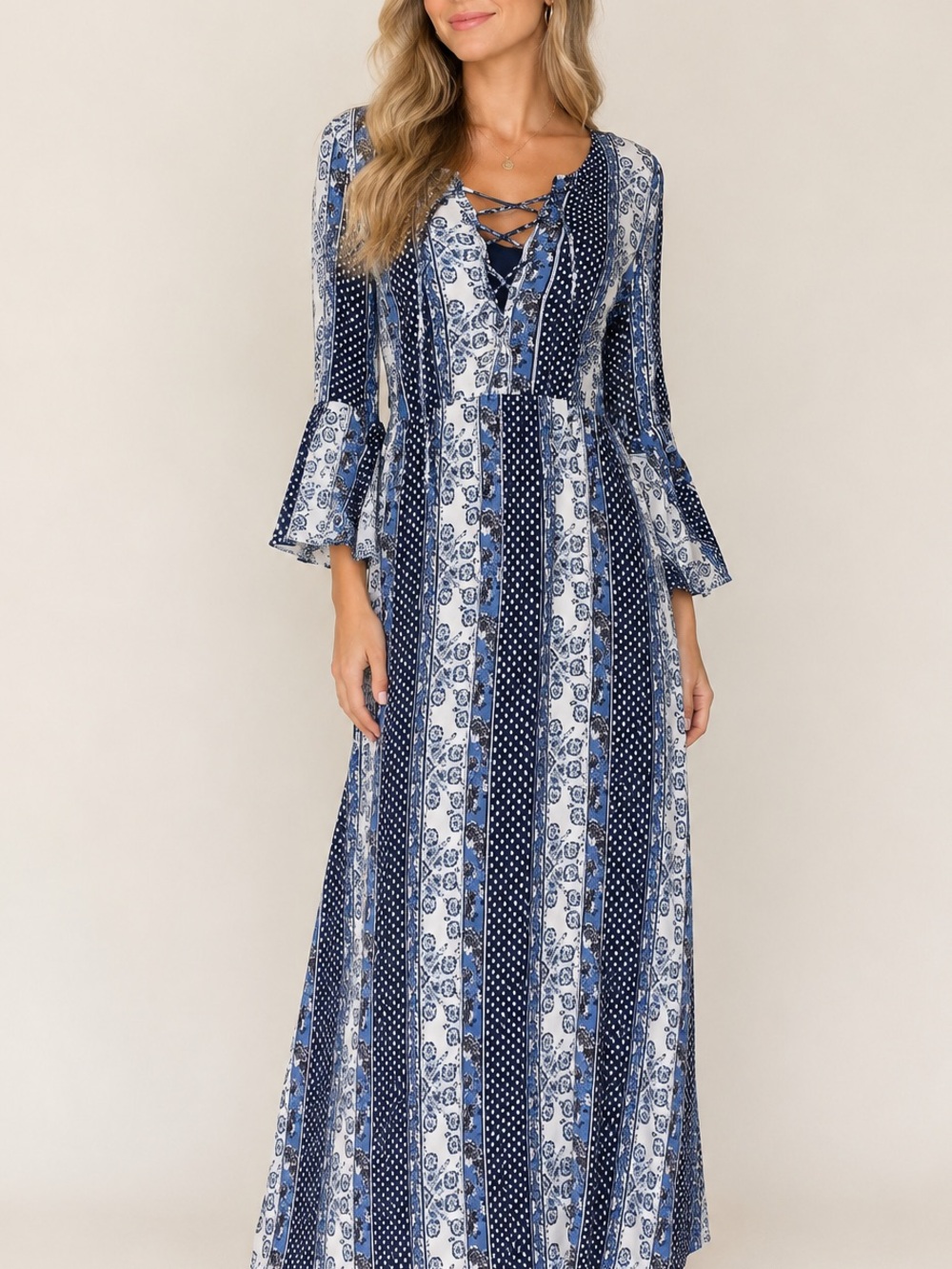 H&M Boho Coachella Style Maxi Dress | Size 4 NWT